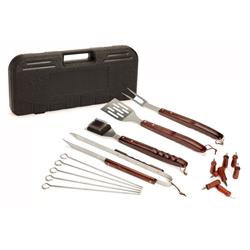 Cgs-w18 Wooden Handle Grilling Set, 2
