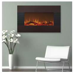 Cam42wmef-1blk 42 In. Color Changing Wall Mount Electric Fireplace, Black
