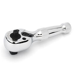 Powerbuilt® 1/4in X 3/8in Drive Stubby Dual Head Ratchet Wrench - 940931