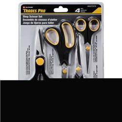 Trades Pro 4pc Scissors Set New! - 837372