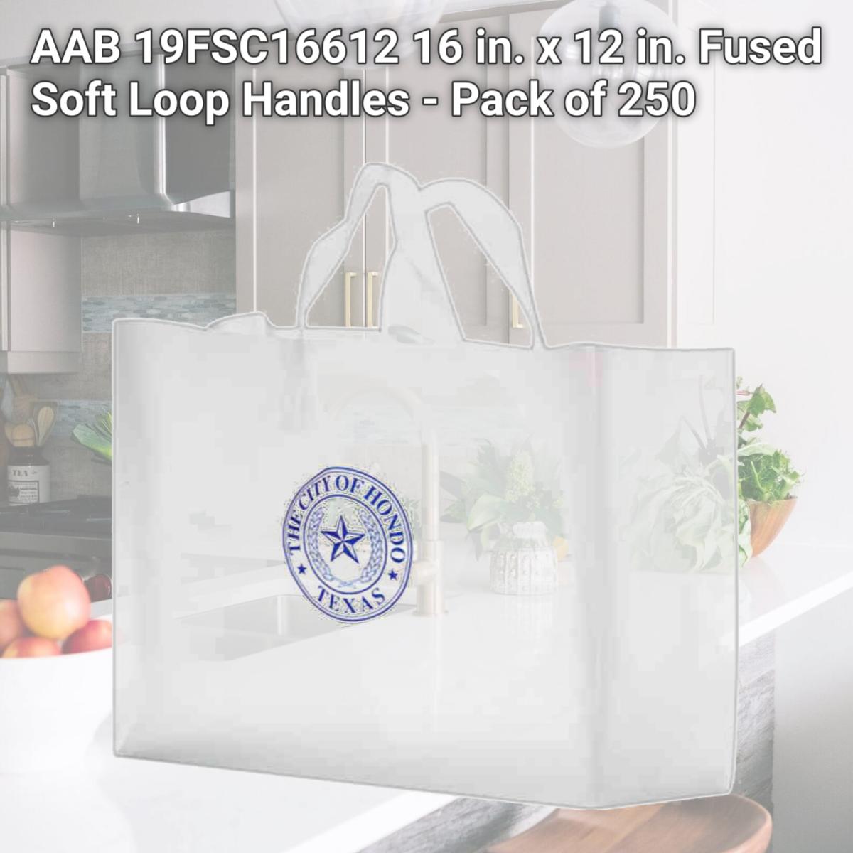 Picture of AAB 19FSC16612 16 in. x 12 in. Fused Soft Loop Handles - Pack of 250