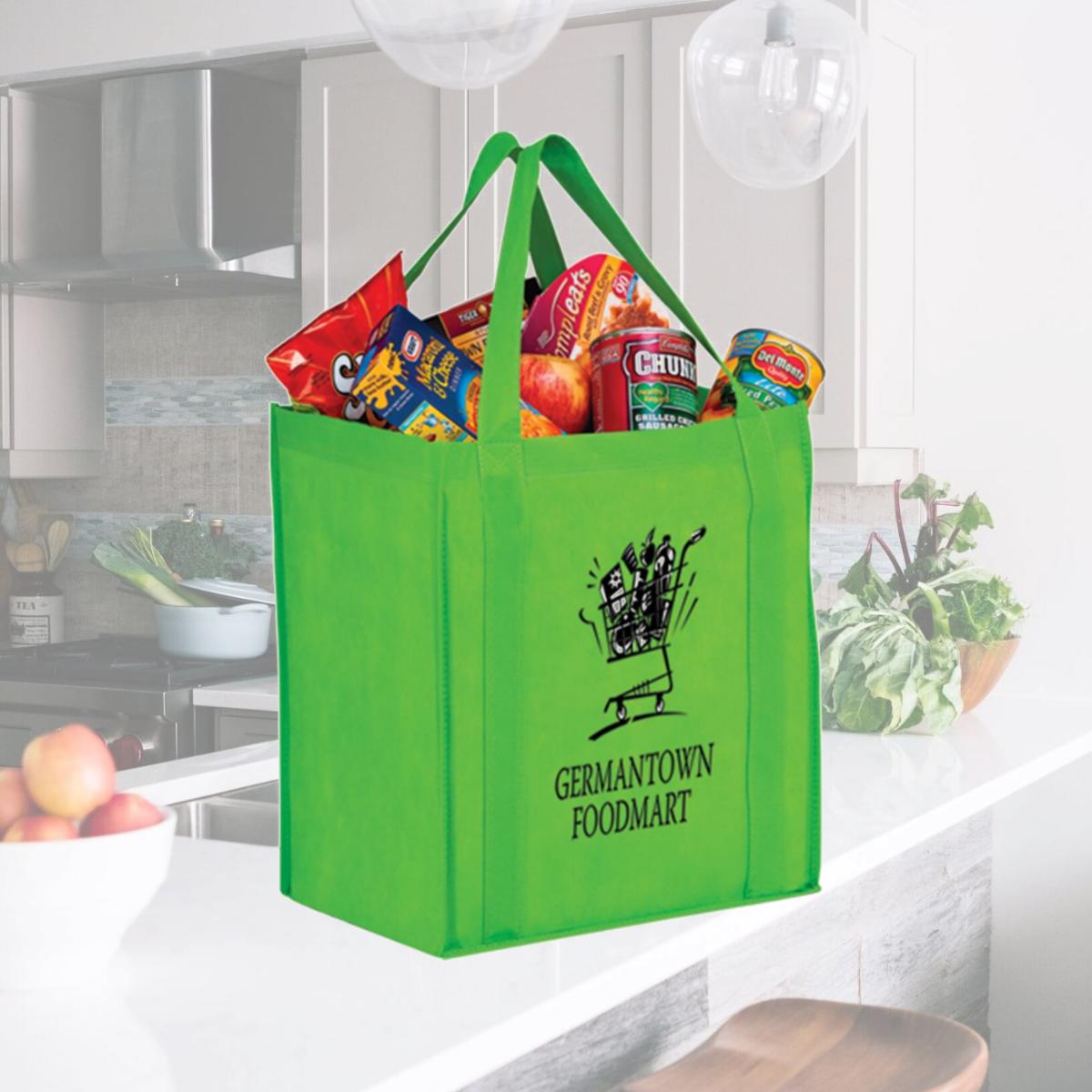 Picture of AAB Y2KG131015 13 in. x 15 in. Y2K Grocery Bags with Inserts - Pack of 100