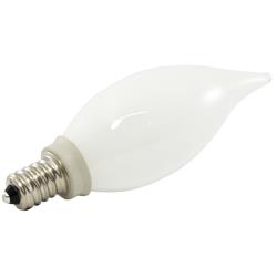 Dimmable Led Flame Tip Light Bulbs - Ideal For String Lights, 1 Watt - 120v, 2700k - Warm White