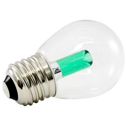 Americanlighting Pg45-e26-gr Dimmable Led Globe Light Bulbs - Ideal For String Lights, 1.4 Watt - 120 V, Green