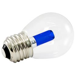 Americanlighting Pg45-e26-bl Dimmable Led G45 Globe Light Bulbs - 1.4 Watt, 120 V - Blue Filament