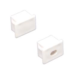 Pe-aa2-end Universal Extrusion End Cap - White