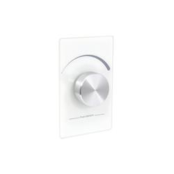 Srf-batt Single Zone Push Dial Wireless Rf Wall Controller - White