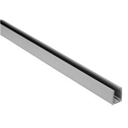 P2-nf-chan-3 3 Ft. Mini Polar Neon Aluminum Mounting Channel, Silver