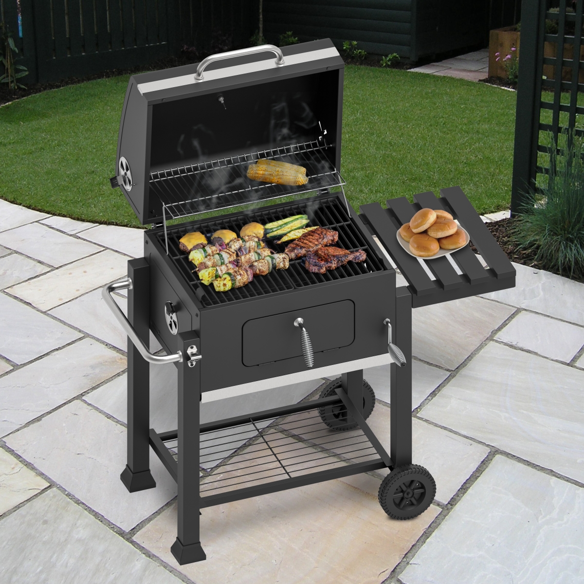Picture of Outdoor Leisure Products OLP8500CG Outdoor Charcoal Grill