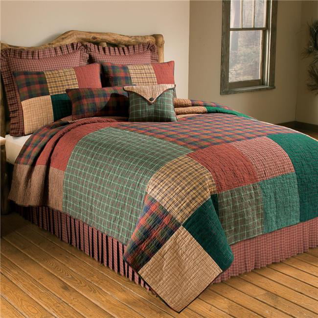 Upc 754069002573 Campfire Square 3 Piece Cotton Quilt Set King