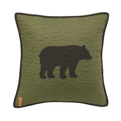 83421 15 X 15 In. Bear River Decorative Pillow, Multi Color