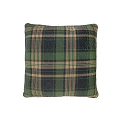 61121 Birch Bear Plaid Decorative Pillow