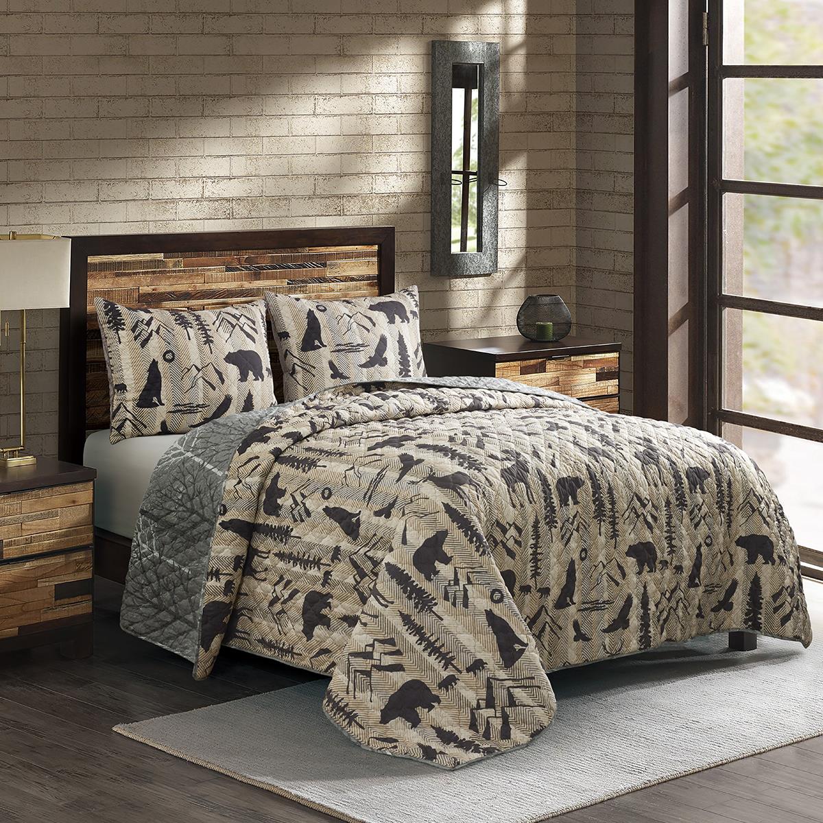 Y20074 Forest Weave Bed Set, Twin Size