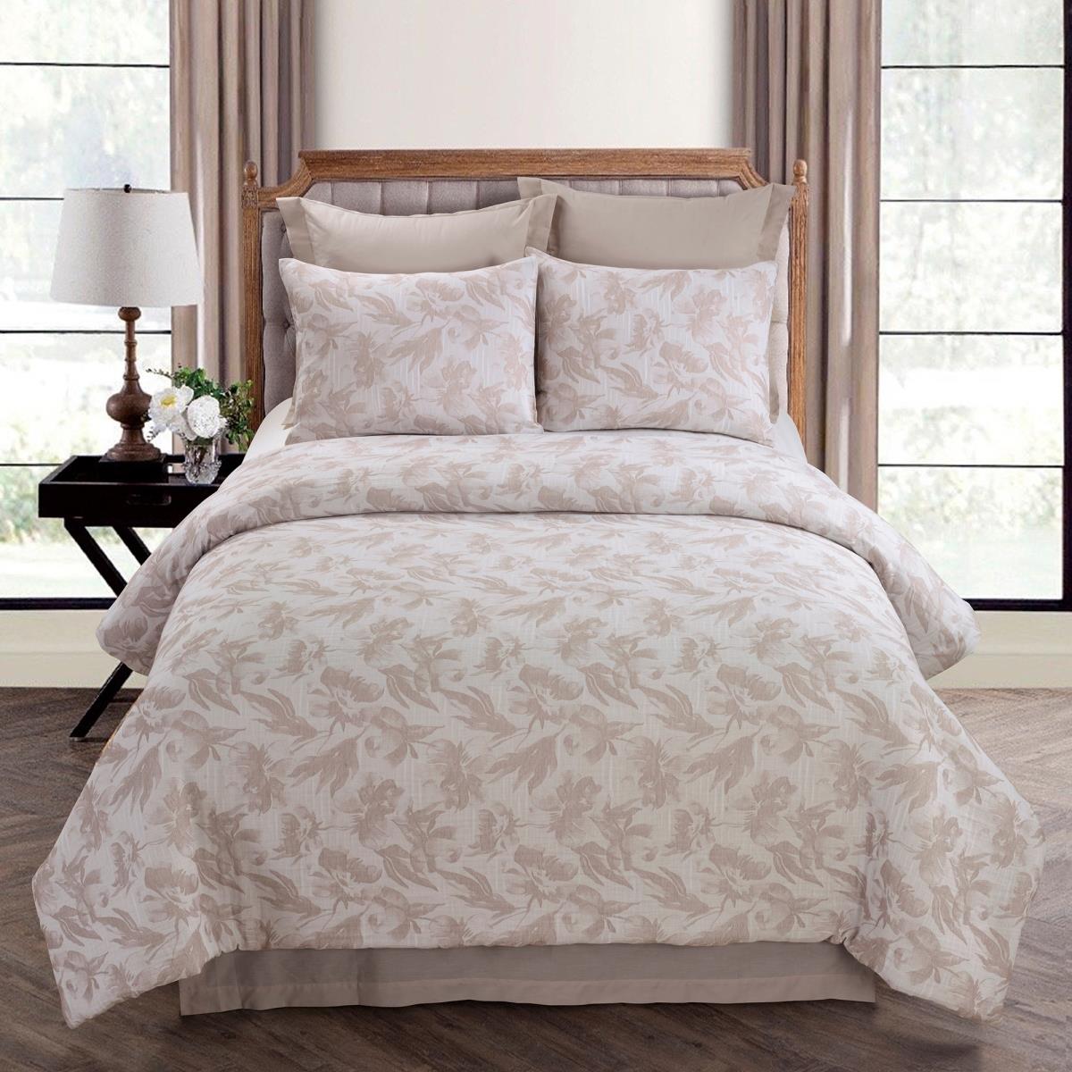 Y00432 Queen Size Comforter Set - Almaria Blush