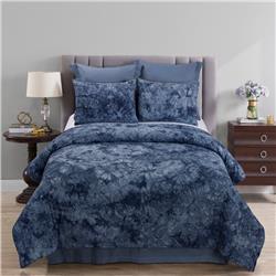 Y00411 King Size Comforter Set - Granada Navy