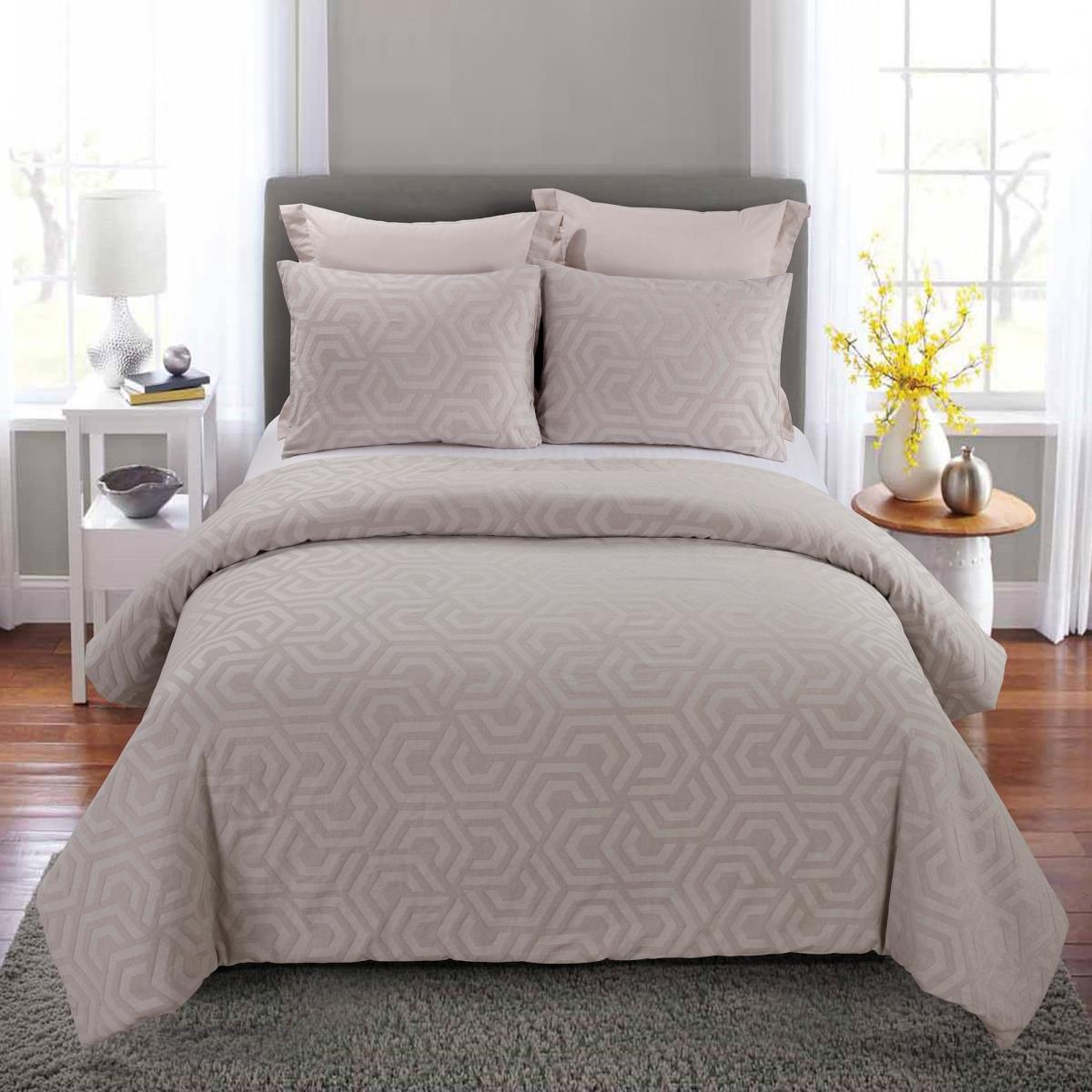 Y00713 King Size Comforter Set - Seville Blush