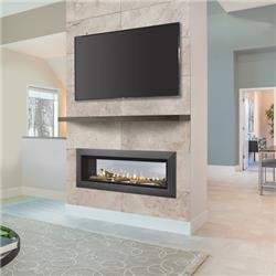 Emerson-48-deluxe-lp 48 In. See-thru Emerson Deluxe Linear Direct Vent Gas Fireplace - Liquid Propane