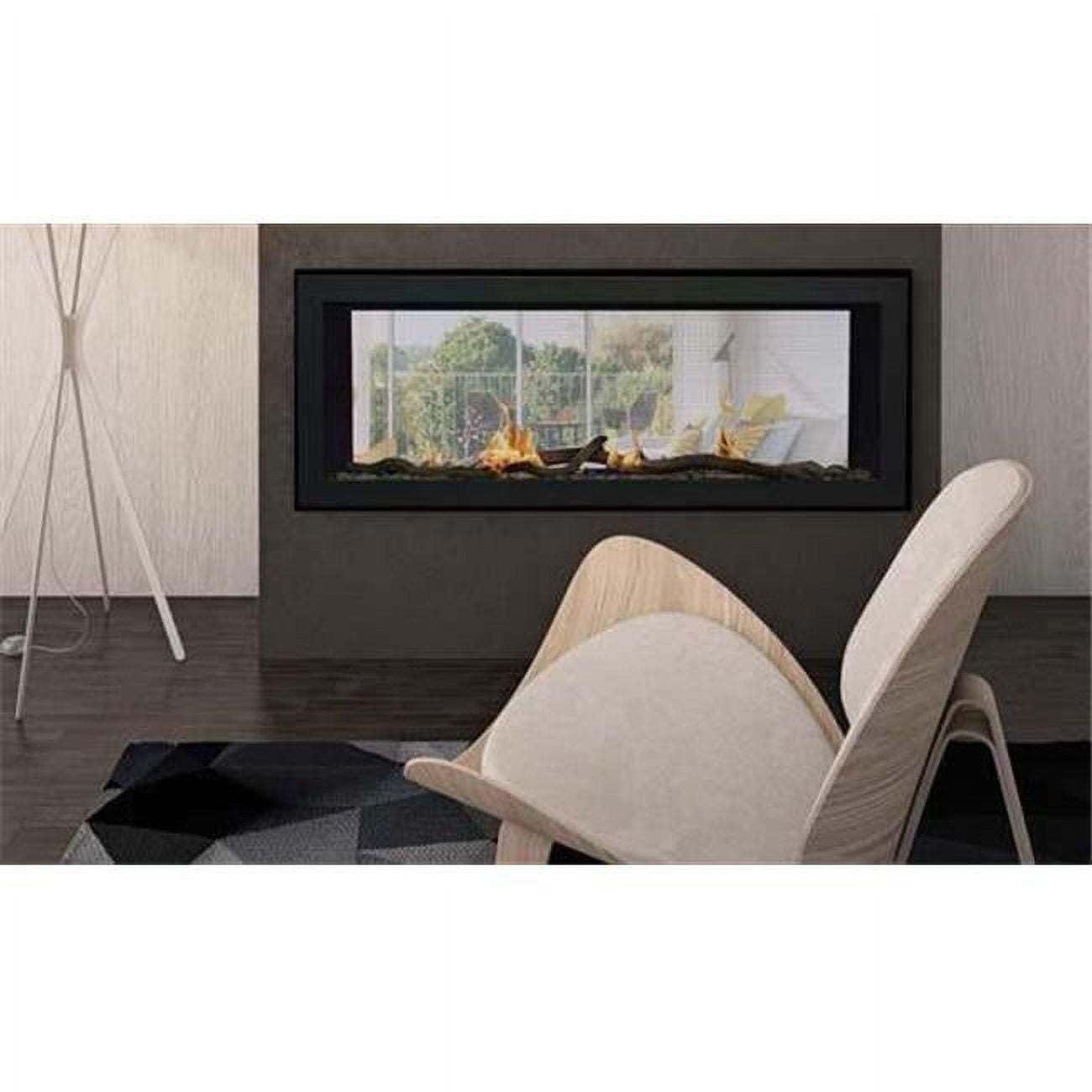 Emerson-48-deluxe-ng 48 In. See-thru Emerson Deluxe Linear Direct Vent Gas Fireplace - Natural Gas