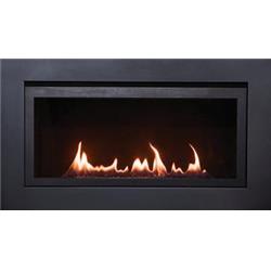 Langley-deluxe-36-lp 36 In. Langley Deluxe Linear Direct Vent Gas Fireplace Electronic Ignition - Liquid Propane Gas
