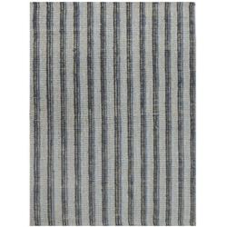 Amer Rugs Tro62308 Tropics Hand Woven Rug - Blue, 2 Ft. 3 In. X 8 In.