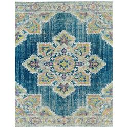 Ete222203 2 Ft. 2 In. X 3 Ft. Eternal Transitional Power-loomed Rug, Teal