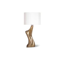 Amor036 Helen Table Lamp, Gold - 29 X 14 X 14 In.