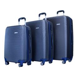 Atm Luggage 5025-blue Wave Luggage, Blue - 3 Piece