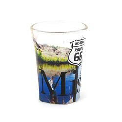 Sgmis01 Missouri Full Color Etched Shot Glass
