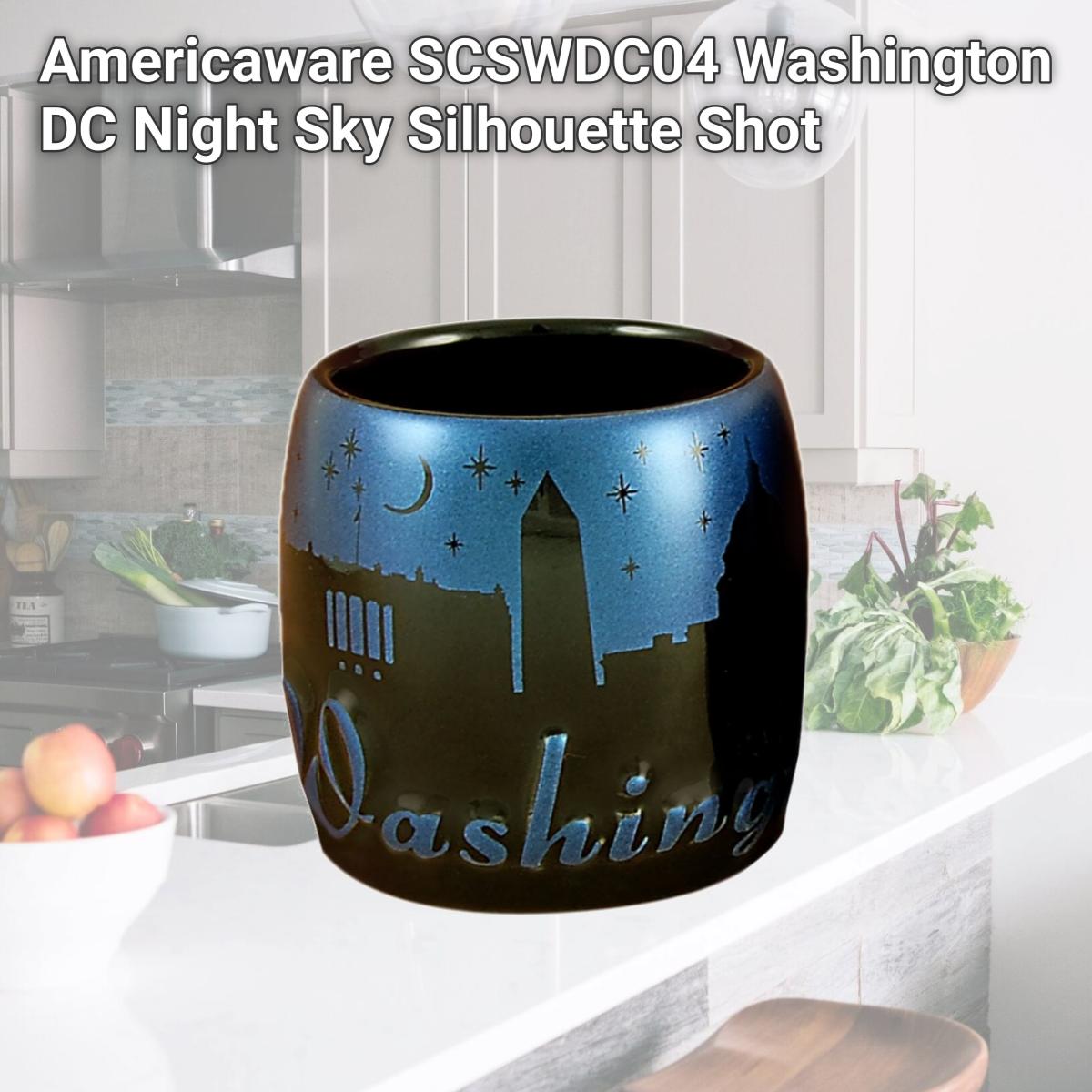 Picture of Americaware SCSWDC04 Washington DC Night Sky Silhouette Shot
