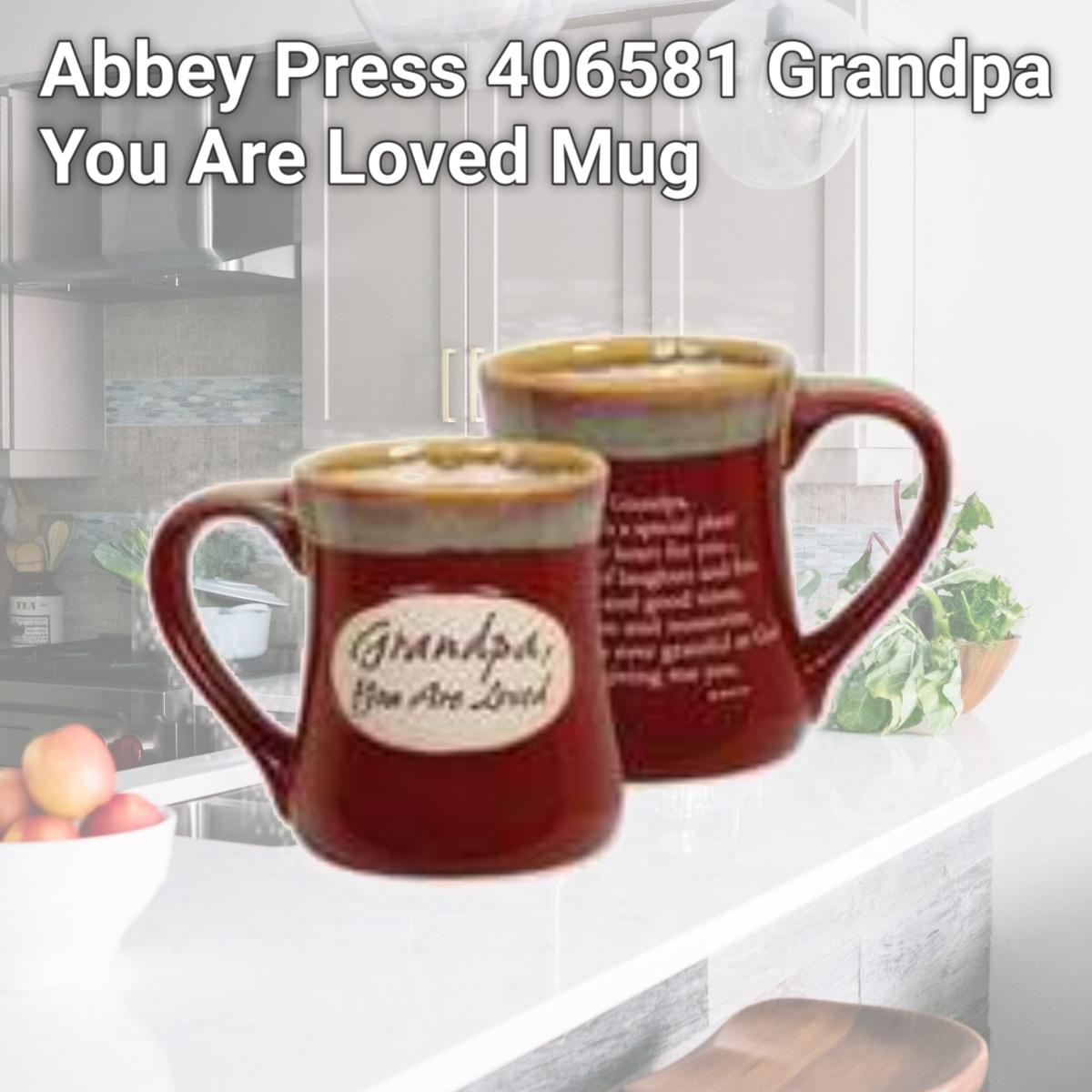 Picture of Abbey Press 406581 Grandpa You Are Loved Mug