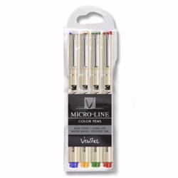 Christian Art Gifts 086854 Veritas Microliner Pen Set - 4 Assorted Colors by Christian Art Gift Christian Art Gifts 086854 Veritas Microliner Pen Set - 4 Assorted Colors by Christian Art Gift