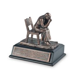 089330 Sculpture-moments Of Faith - Praying Woman-small - No. 20352