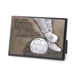 089348 Plaque-moments Of Faith - Soccer-small - No. 20762