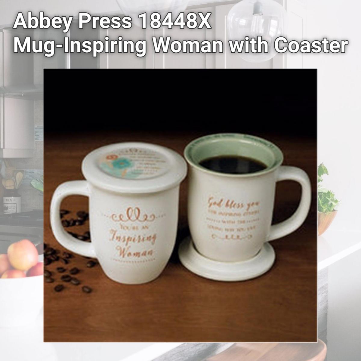 Picture of Abbey Press 18448X Mug-Inspiring Woman with Coaster