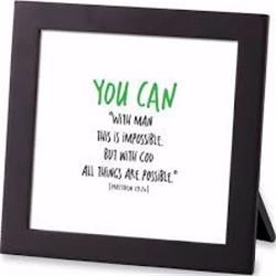19256x Framed Art-you Can - No. 40246