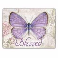 366374 Cutting Board-butterfly Blessings & Blessed-large