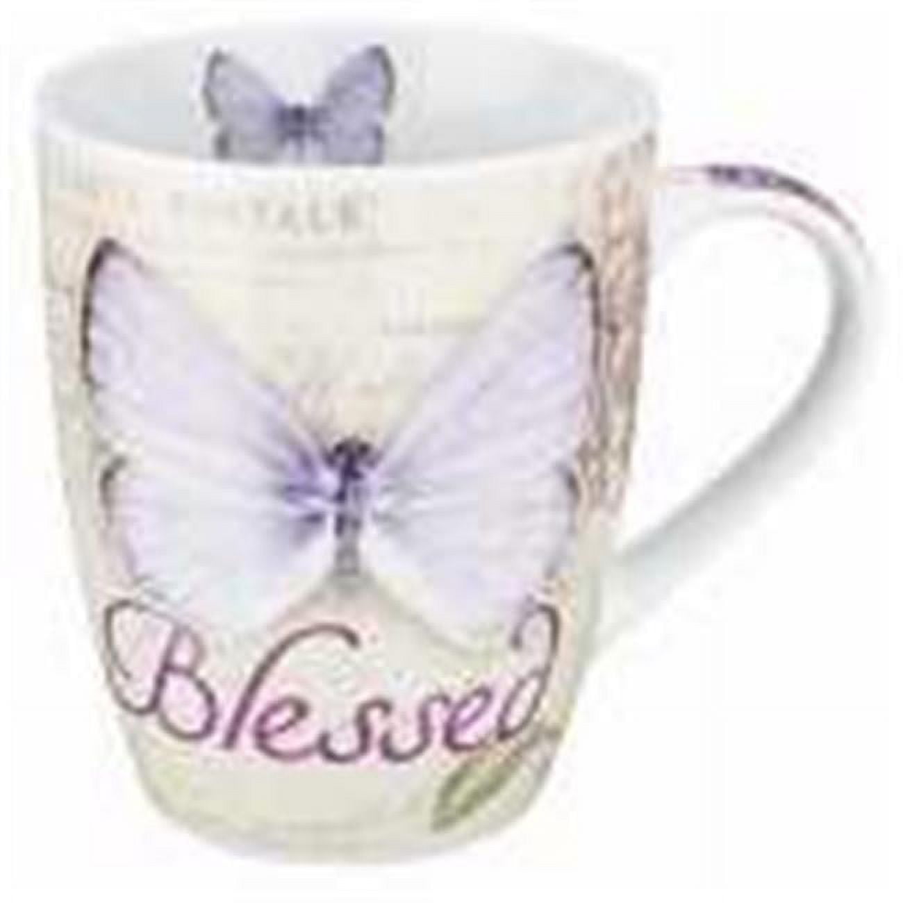36117x Mug-butterfly Blessings & Blessed With Gift Box