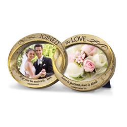 0089112 Photo Frame-joined In Love Rings - No. 17987