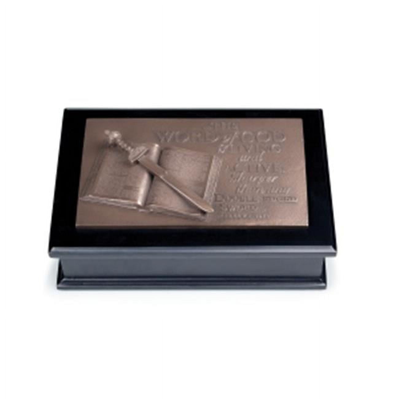 0089373 Sculpture-moments Of Faith - Word Of God Box - No. 23002