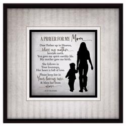 13491x Wall Decor-simple Expressions Square-prayer For My Mom