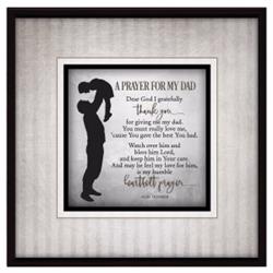 13490x Wall Decor-simple Expressions Square-prayer For My Dad