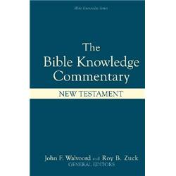 458127 Bible Knowledge Commentary-New Testament
