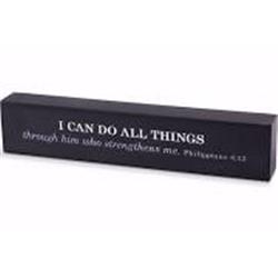 192635 Plaque-i Can Do All Things - No. 11694