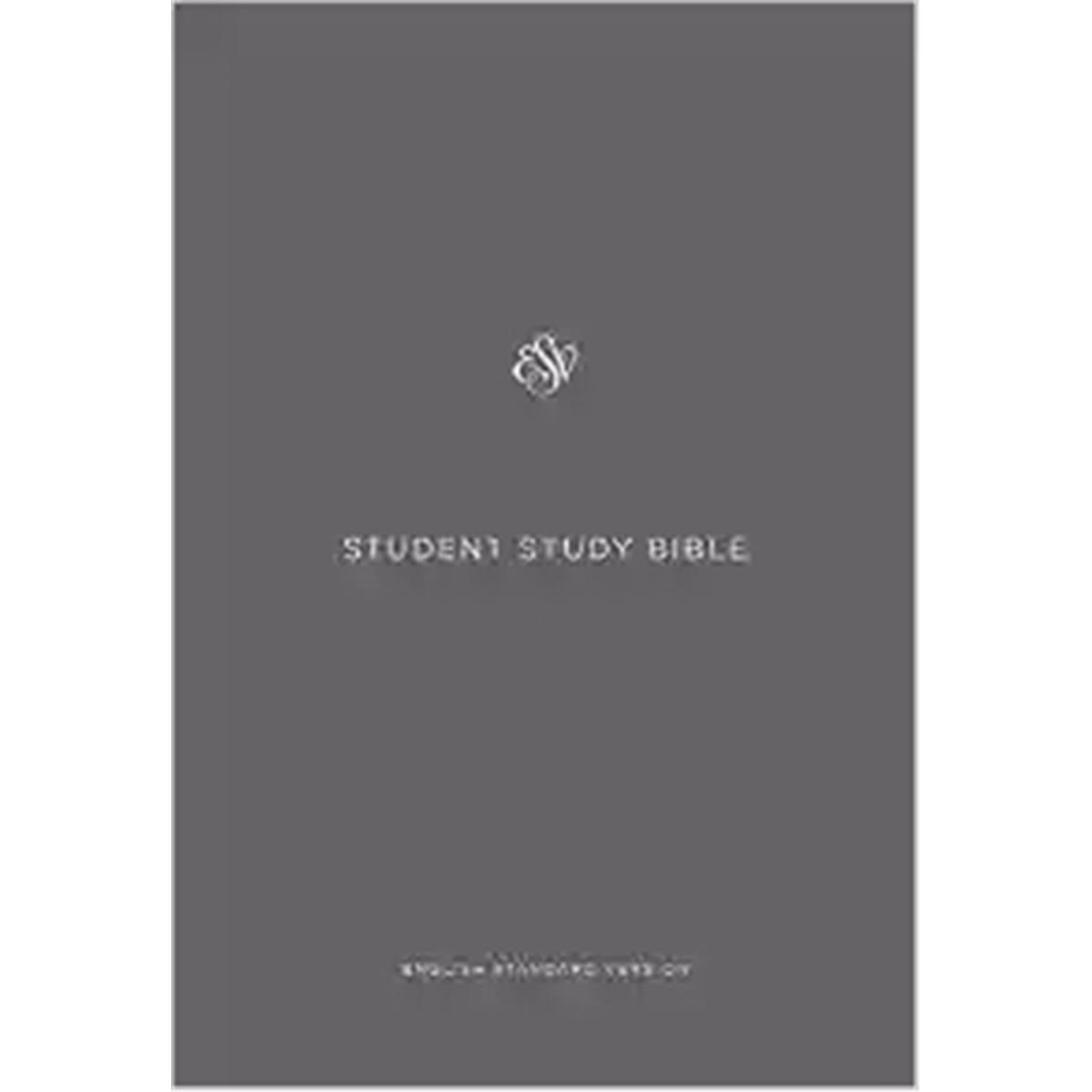 ESV Student Study Bible-Gray Softcover