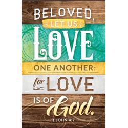 177975 8.5 X 11 In. Bulletin-behold Let Us Love One Another, Pack Of 100 - 1 John 4-7