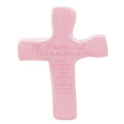 Palm Cross-be Strong & Courageous