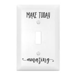 196367 Light Switch Cover-single-make Today Amazing