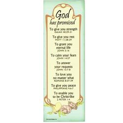16068x Bookmark - Bible Basics - God Has Promised