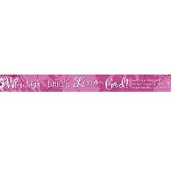 16122x Magnet-scripture Strips-life Is Tough - 7.5 X 7.5 In.