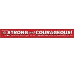 16120x Magnet-scripture Strips-be Strong - 7.5 X 7.5 In.